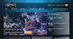 Desktop Screenshot of coralsdepot.com