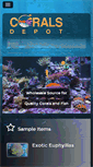 Mobile Screenshot of coralsdepot.com